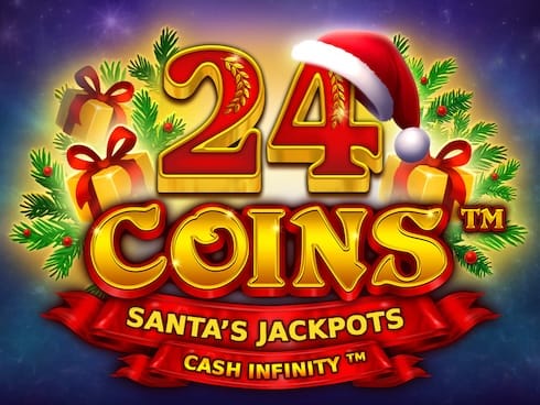 24 Coins Santas Jackpots game cover